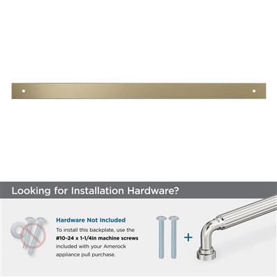 Ladera Appliance Pull Backplate