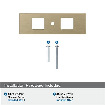 Medora Cabinet Knob Backplate