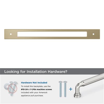Medora Appliance Pull Backplate