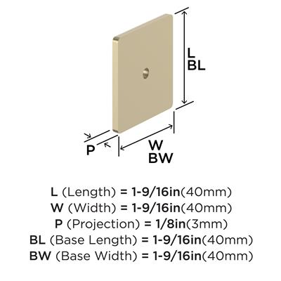 Thoreau Backplate
