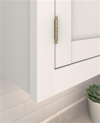 3/4 inch (19mm) Door Thickness Full Inset, Full Wrap, Ball Tip Hinge - 1 Pack