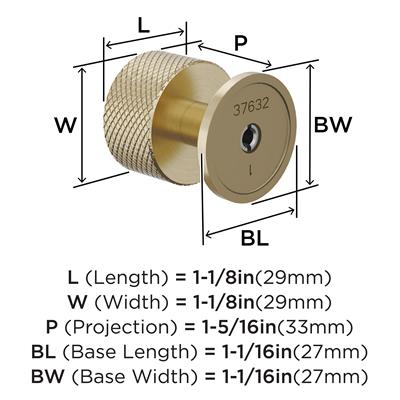 Balata Cabinet Knob