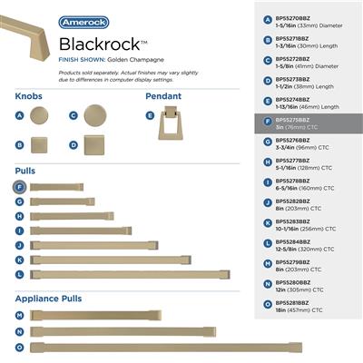 Blackrock Cabinet Pull