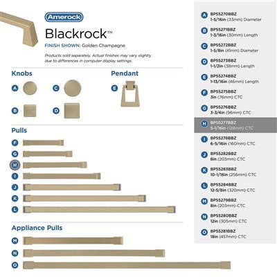 Blackrock Cabinet Pull