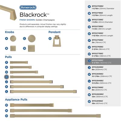 Blackrock Cabinet Pull