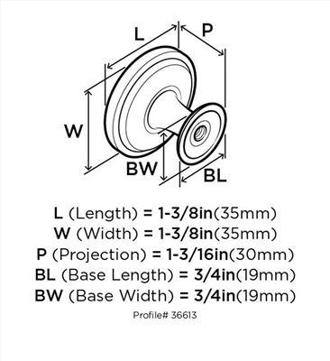 Crawford Cabinet Knob