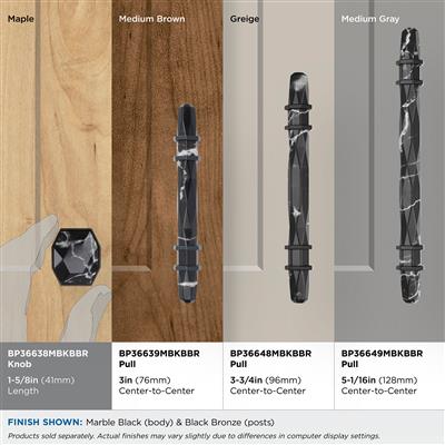 Carrione™ Rectangle Knob