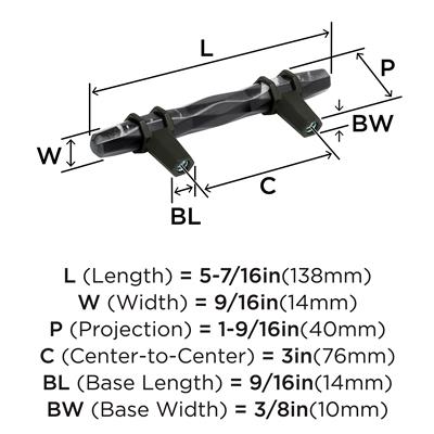 Carrione™ Cabinet Pull