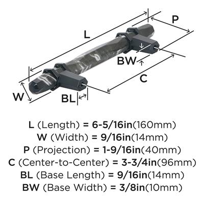Carrione™ Cabinet Pull