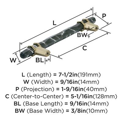 Carrione™ Cabinet Pull