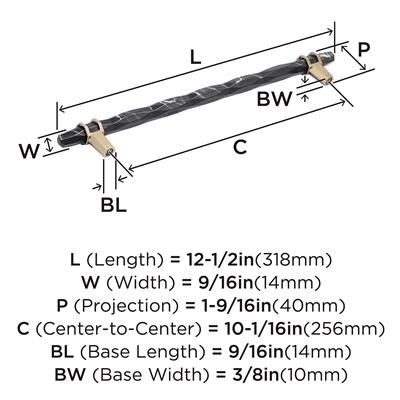 Carrione™ Cabinet Pull