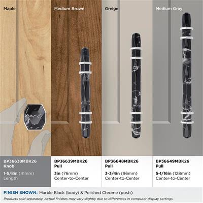 Carrione™ Rectangle Knob