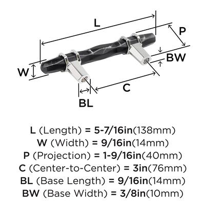 Carrione™ Cabinet Pull