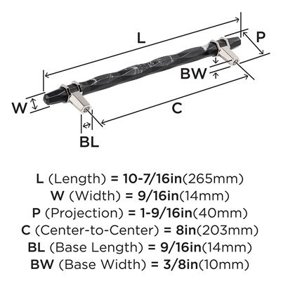 Carrione™ Cabinet Pull