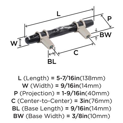 Carrione™ Cabinet Pull