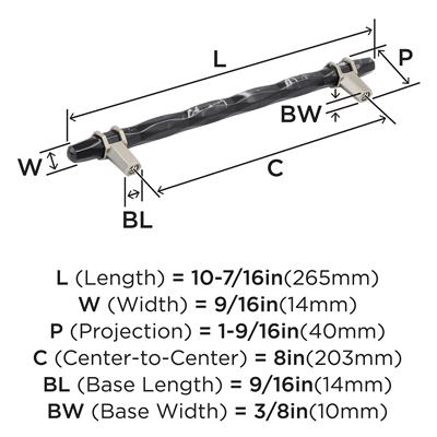 Carrione™ Cabinet Pull