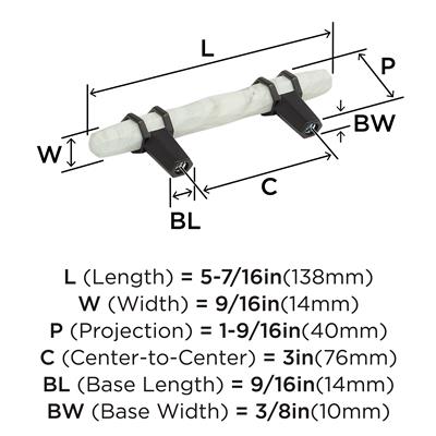 Carrione™ Cabinet Pull