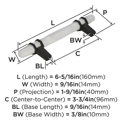 Carrione™ Cabinet Pull