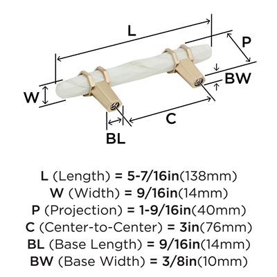 Carrione™ Cabinet Pull