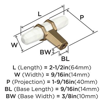 Carrione Cabinet Knob