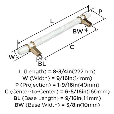 Carrione™ Cabinet Pull