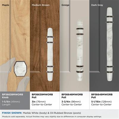 Carrione™ Rectangle Knob