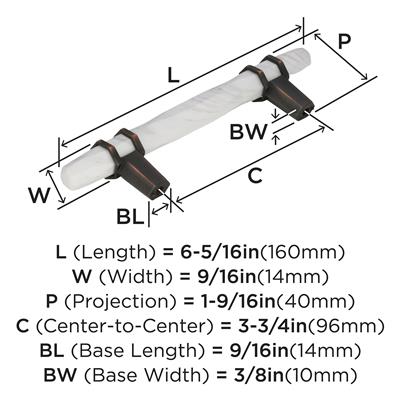 Carrione™ Cabinet Pull