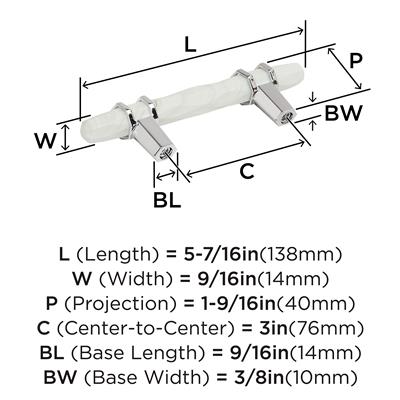Carrione™ Cabinet Pull