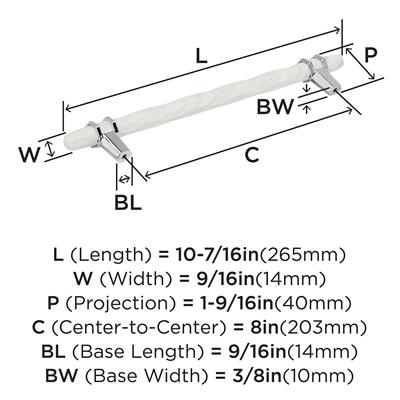 Carrione™ Cabinet Pull