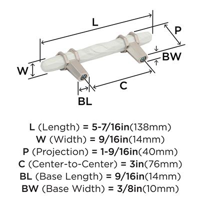 Carrione™ Cabinet Pull