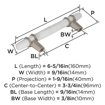 Carrione™ Cabinet Pull