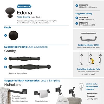 Edona Cabinet Knob