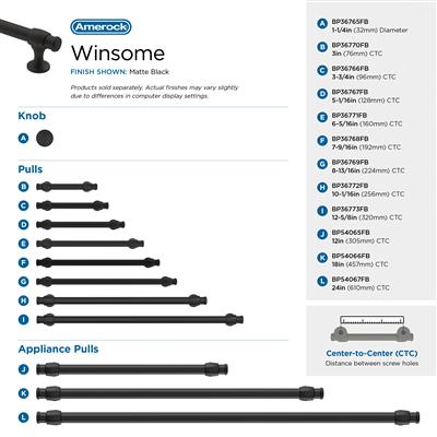 Winsome Cabinet Pull