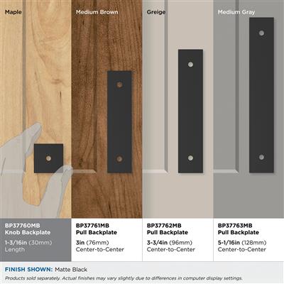Ladera Cabinet Knob Backplate