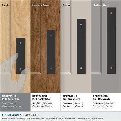 Ladera Cabinet Pull Backplate