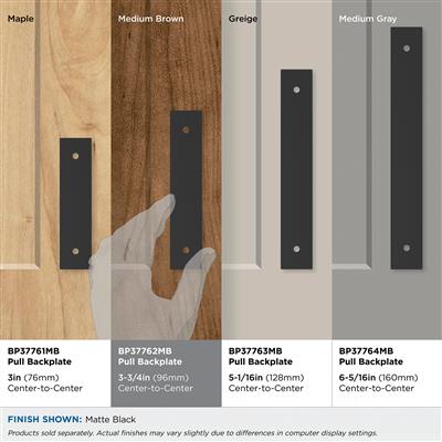 Ladera Cabinet Pull Backplate