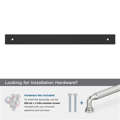 Ladera Appliance Pull Backplate