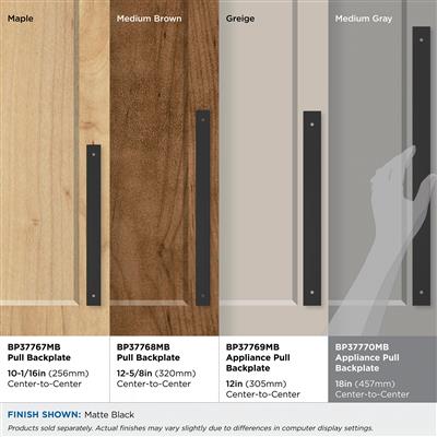 Ladera Appliance Pull Backplate