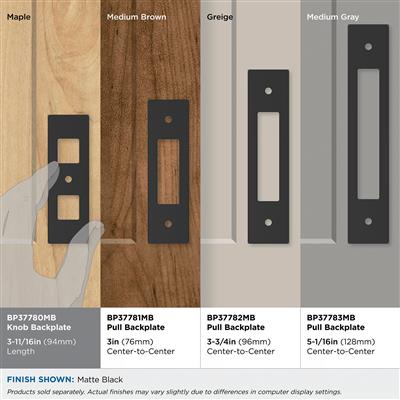 Medora Cabinet Knob Backplate