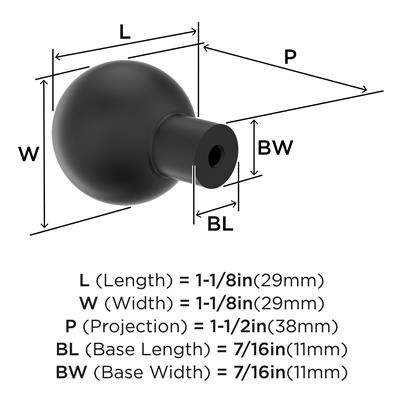 Coble Cabinet Knob