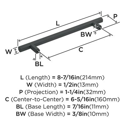 Caliber Cabinet Pull