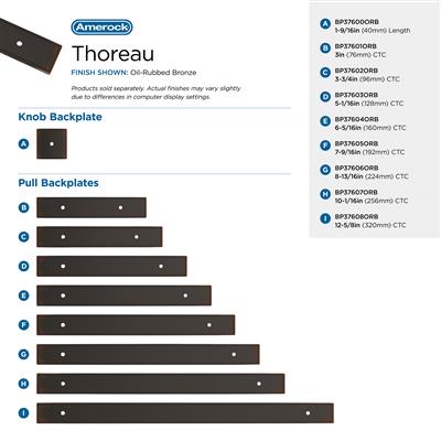 Thoreau Backplate