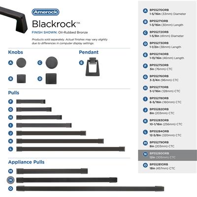 Blackrock Appliance Pull