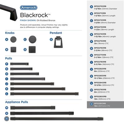 Blackrock Appliance Pull