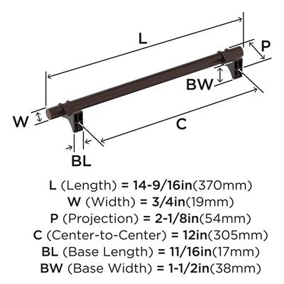 Davenport Appliance Pull | Amerock