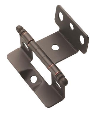 3/4 inch (19mm) Door Thickness Full Inset, Full Wrap, Ball Tip Hinge - 1 Pack