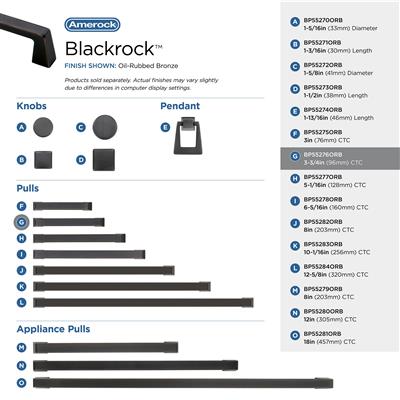 Blackrock Cabinet Pull