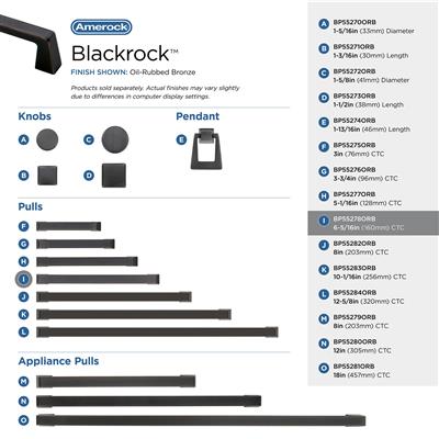Blackrock Cabinet Pull