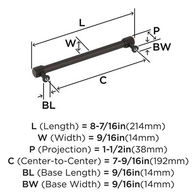Farewind Cabinet Pull | Amerock