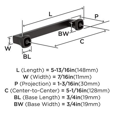 Hybridize Cabinet Pull | Amerock
